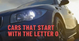 Cars That Start With the Letter O